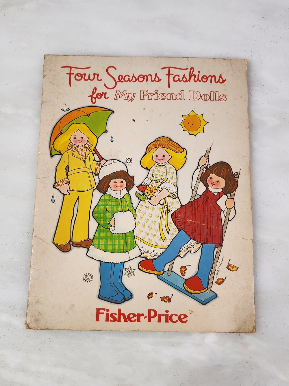Vintage Fisher-Price Four Seasons Girls' Dress Collection - Includes patterns